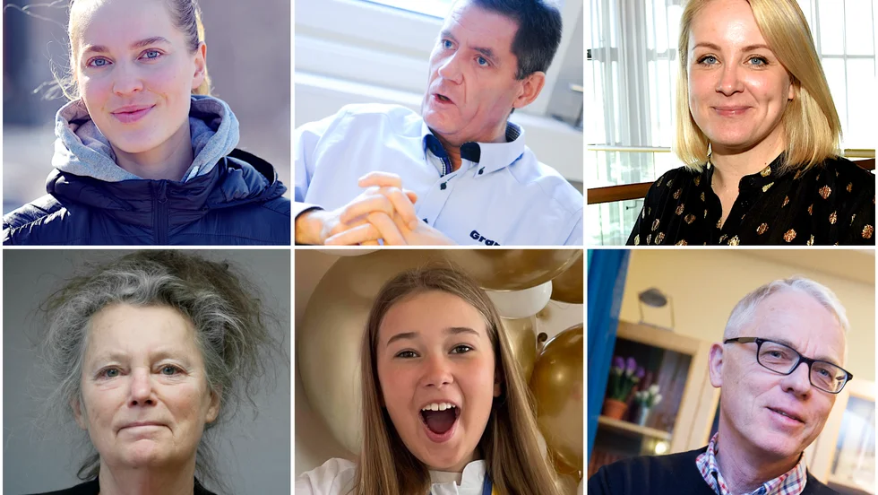 Kandidat nr 1: Ellen Nyström, basketspelare. Kandidat nr 2: Per Erlandsson, företagare. Kandidat 3: Malin Holmqvist, ishockeytränare. Kandidat 4: Kerstin Wixe, kulturjournalist. Kandidat nr 5: Emma Karlsson Lohiniva, mästerkock. Kandidat nr 6: Mats Eliasson, överläkare. 