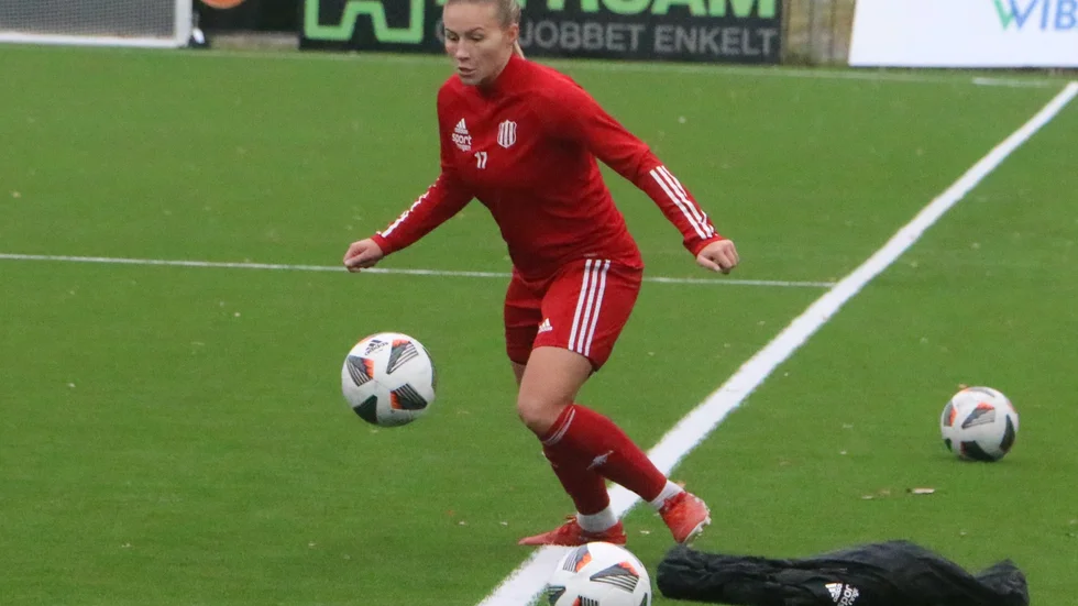 Selina Henriksson kör just nu bara rebabträning.