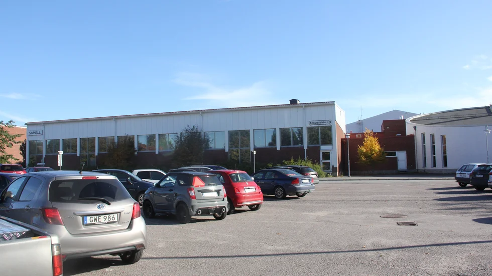 Det var i rehabdelen av Bålsta simhall som branden utbröt vid 22-tiden på måndagskvällen.