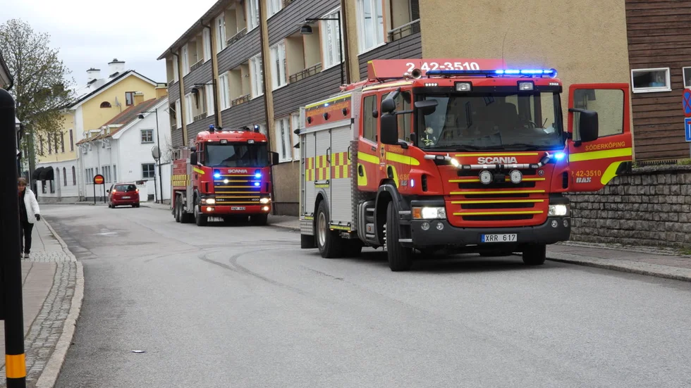 På torsdagens eftermiddag larmades SOS om en befarad brand.