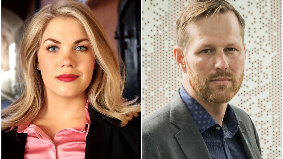Sarah Havneraas och Björn-Owe Björk (bägge KD) vill se skarpare åtgärder mot mäns våld mot kvinnor.