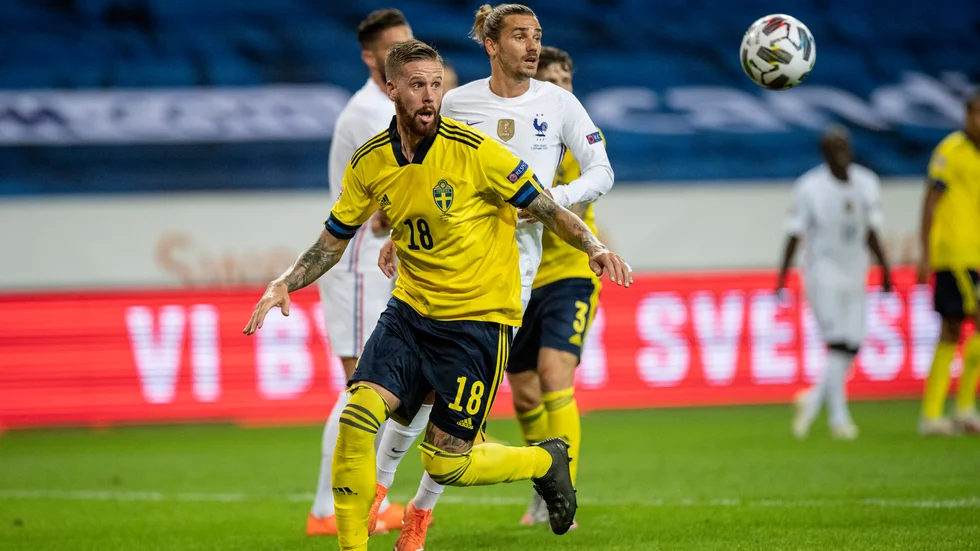 Pontus Jansson ska spela kvalfinal för Brentford. Arkivbild.