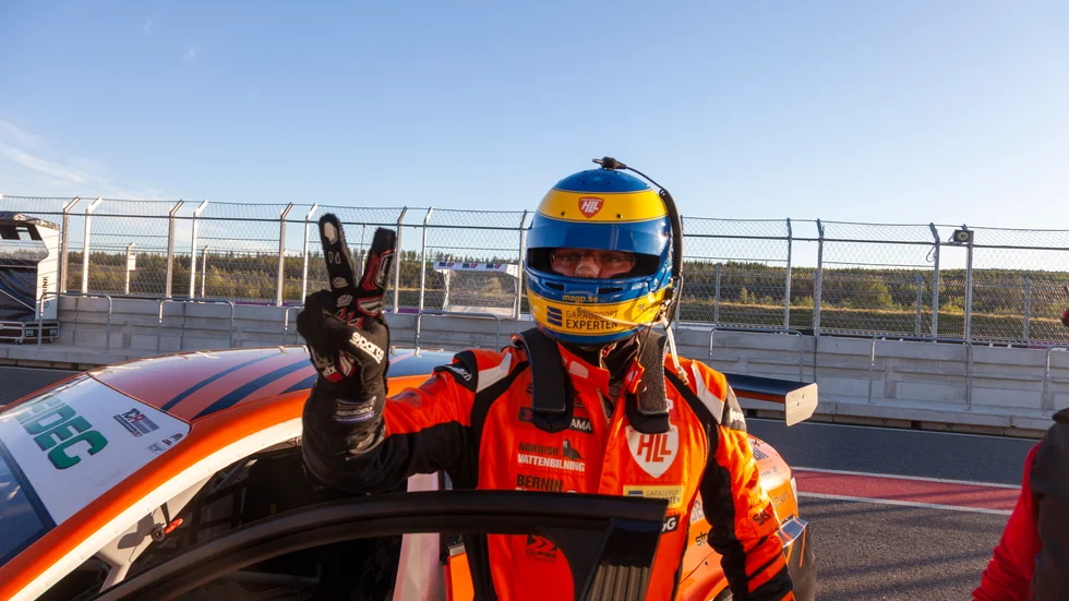Mattias Andersson gjorde ett riktigt bra kval inför helgens STCC-tävlingar i Fällfors och slutade på andra plats.