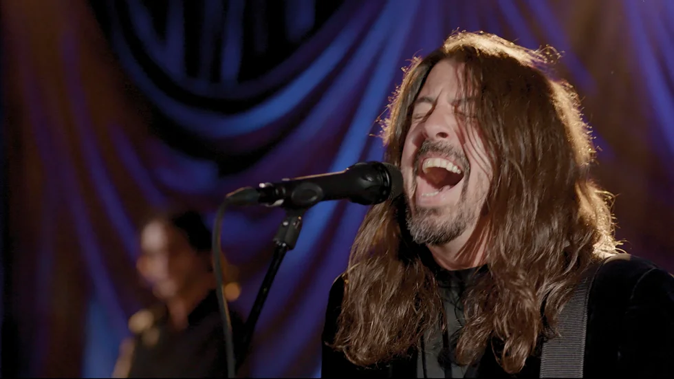 Dave Grohl och Foo Fighters ska testa discogenren. Arkivbild.