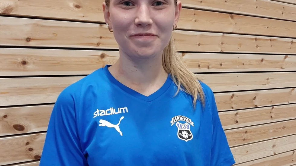 backtalangen Tilda Persson från Björklinge klar för Alunda IBF.