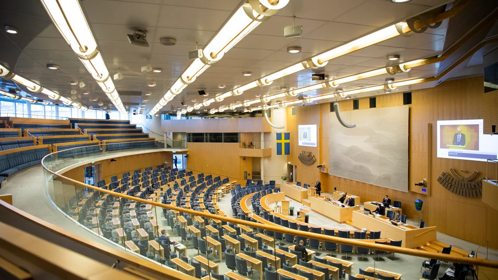 "En situation där åldersgruppen 65+ utgör 20 procent av befolkningen, men har en representation i riksdagen med två procent är inte acceptabel", skriver Harald Nordlund.
