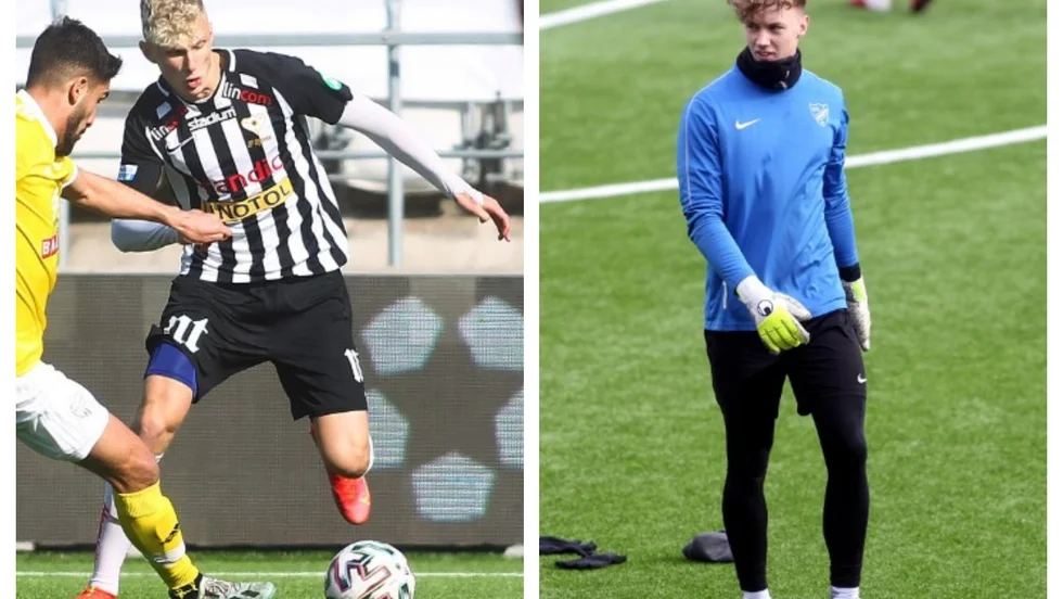 IFK har skrivit nyakontrakt med Liam Olausson (till vänster) och Otto Lindell.