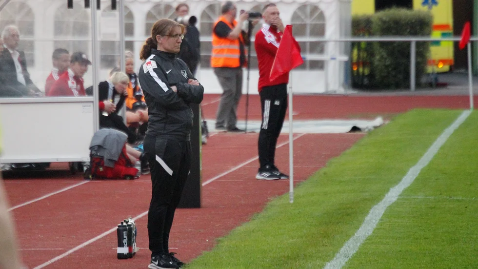 Anna Eriksson var inte nöjd med insatsen i Lidköping.