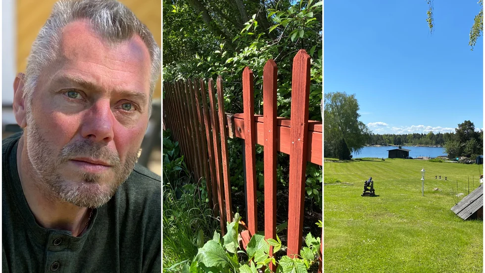 Vem äger staketet? Östhammars kommun eller Bengt Bohlin och hans familj?