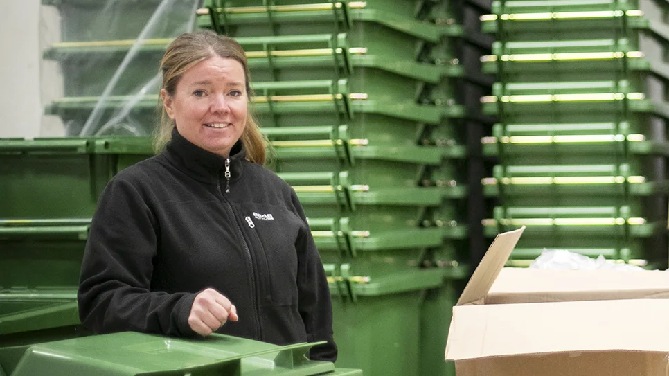 Emelie Nylund är renhållningschef i Nyköpings kommun.