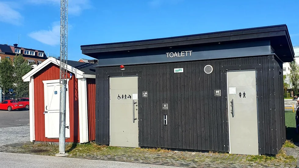 Det var här, på handikapptoaletten på Södra hamnplan i Luleå, som våldtäkten skedde.