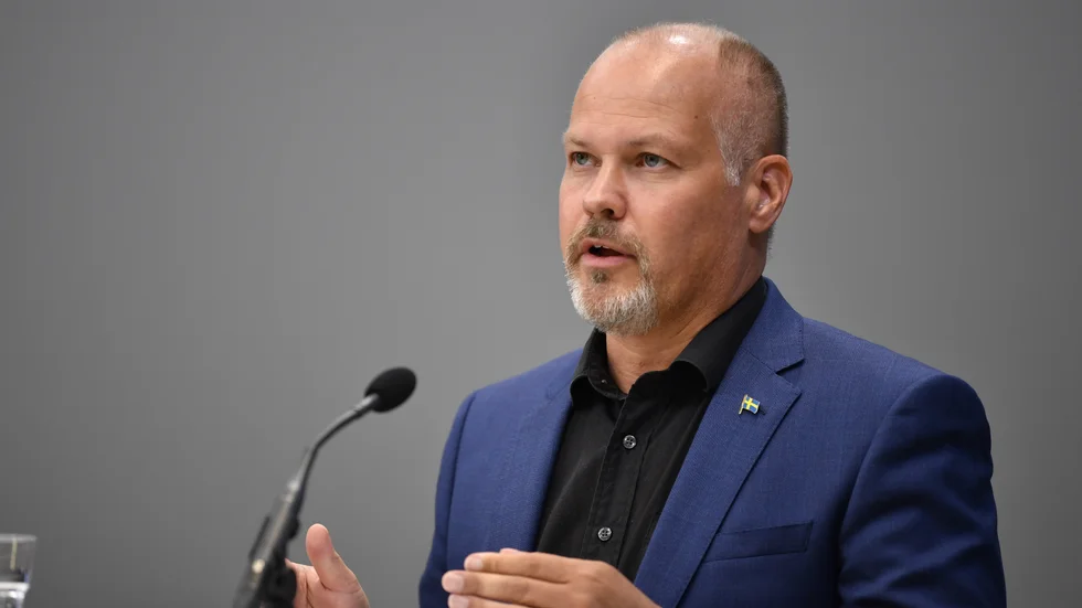 Justitie- och migrationsminister Morgan Johansson (S). Arkivbild