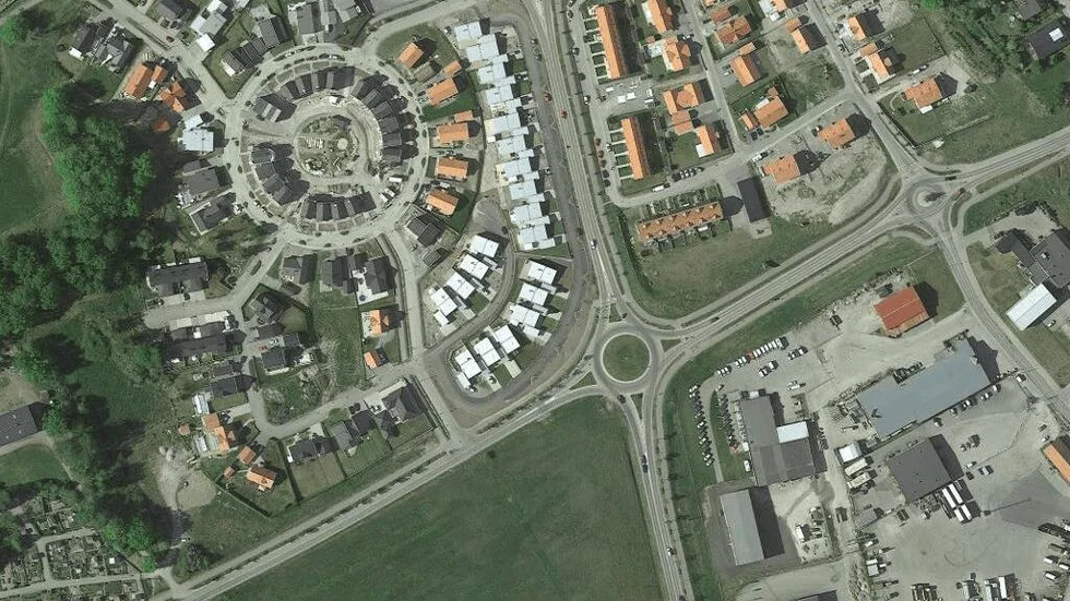 Området kring Sländvägen 17