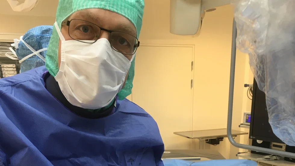 Kardiologen Kåge Säfström är en av de läkare som specialiserat sig på implanterbara defibrillatorer.