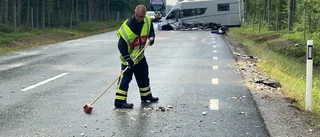 TV: Räddningstjänsten om arbetet på olycksplatsen: ”Tur att det gick som det gick”
