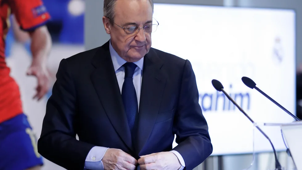 Florentino Perez är i blåsväder.