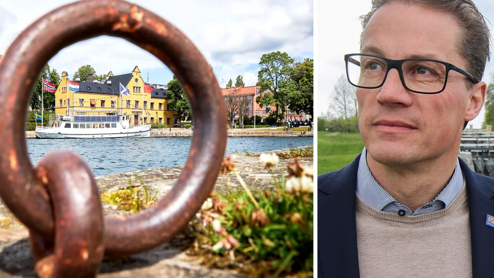 Roger Altsäter beklagar att rederierna har det tufft. "Innan de ställde in sa de att de hade ett all time high-bokningsläge".