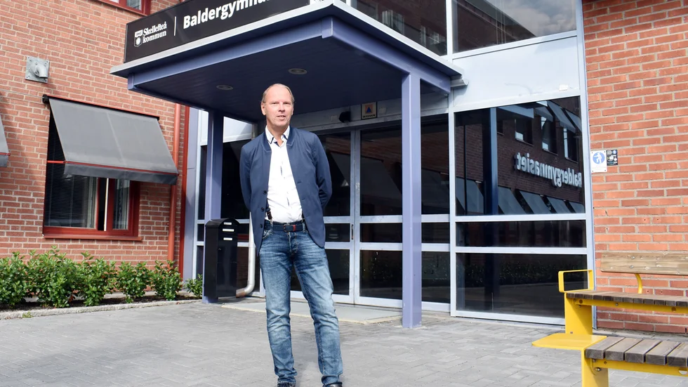 Erik Burstrand menar att gymnasieskolan behöver en utökad rambudget för att kunna möta de behov som uppstår när Skellefteås växer.