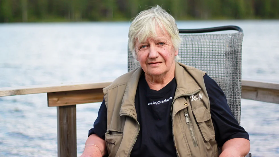 ”Jag brinner för landsbygden. Jag önskar bara att jag vore 40 år och inte snart 80”, säger Britt.