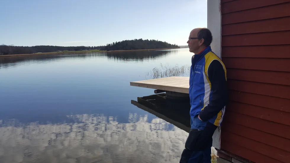 Hans Söderberg hoppas att kommunen vill rusta upp Gundelholmen i Gamleby.