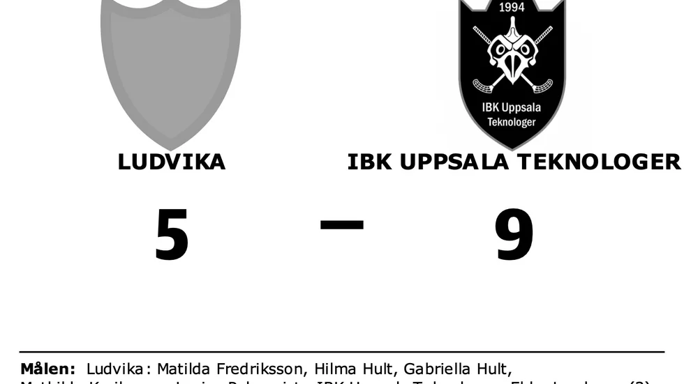 IBF Ludvika förlorade mot IBK Uppsala Teknologer