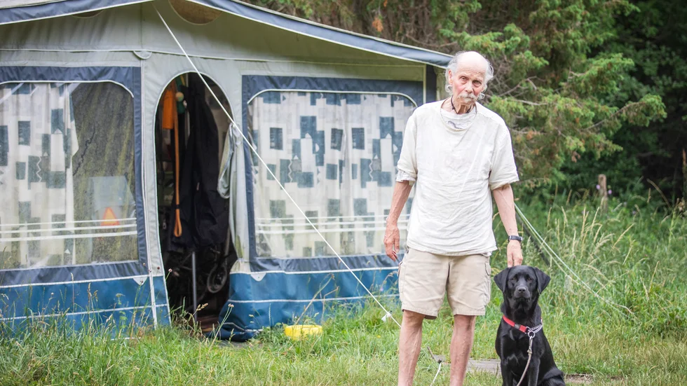 Eric Swanström får nej även av mark- och miljödomstolen i frågan om att få bo kvar i sin husvagn i Galgbergets naturreservat.