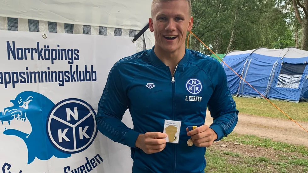 Emil Kernen fortsätter att samla medaljer. 