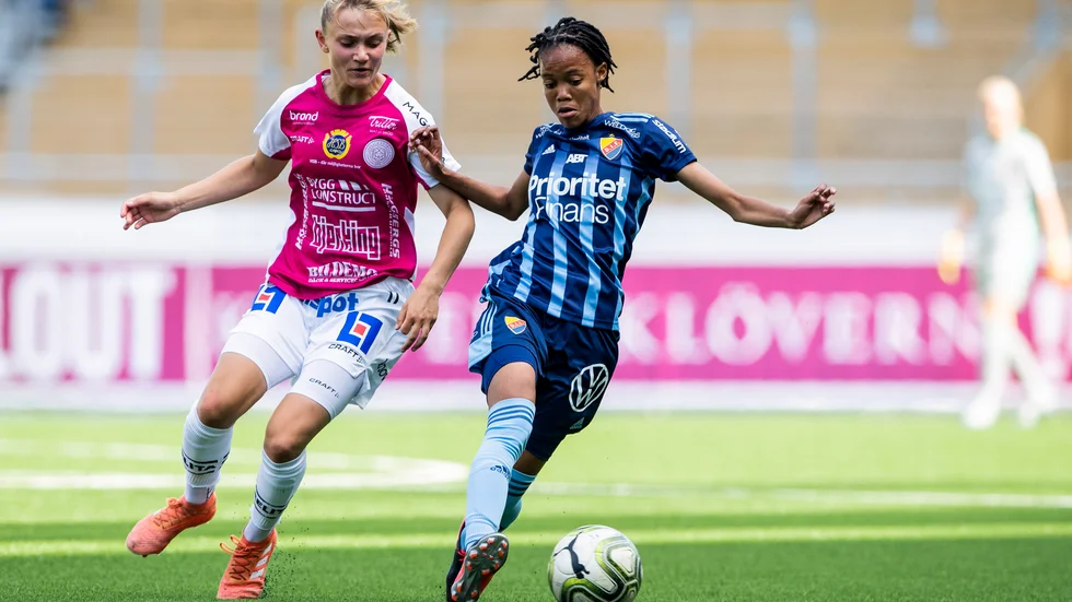 Angelina Thoreson fick mycket speltid i fjol i allsvenskan. 