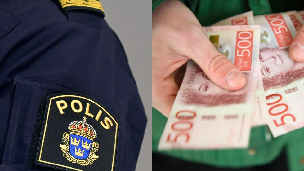 Kvinnan polisanmälde exet för misshandel, nu utreds hon själv för att ha lurat av pengar från exets familj.