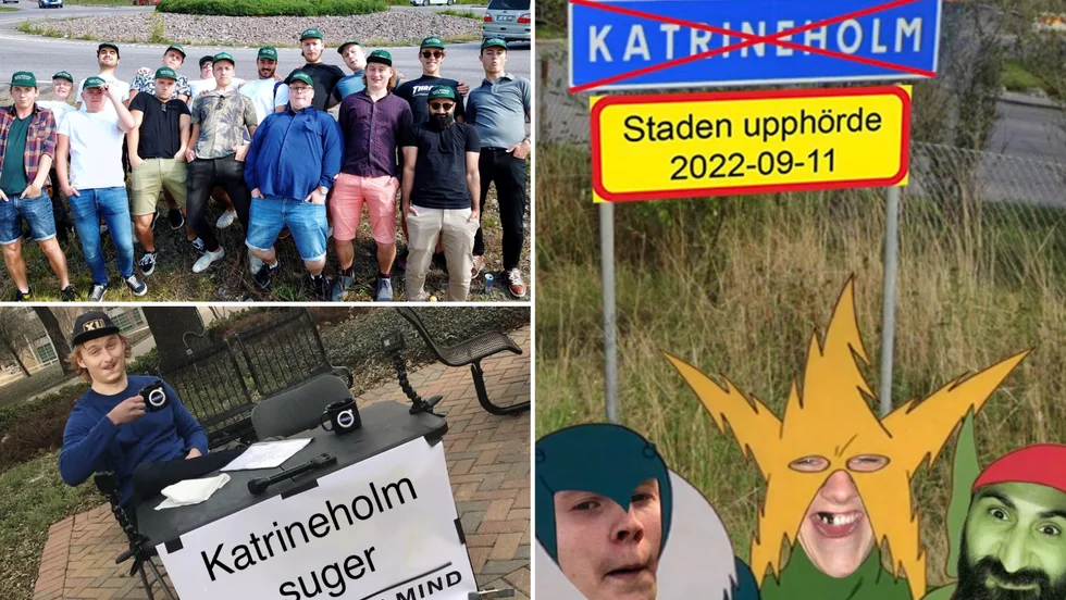 En av satirkontot Mjölbypartiet hjärtefrågor är snuset. Andra återkommande teman på gruppens konto är gamla Volvobilar, öl, potatis och att avskaffa Katrineholm