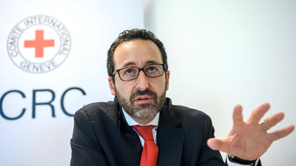 Robert Mardini, generaldirektör för Internationella rödakorskommittén. Arkivbild.