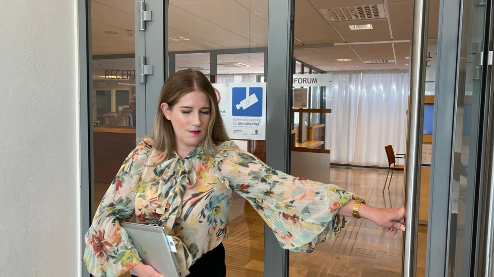 Johanna Levin är åklagare i rättegången om mordet intill Malmköpings camping. 