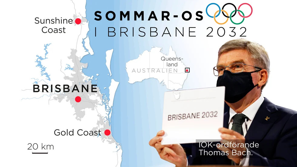 Brisbane får arrangera sommar-OS 2032.