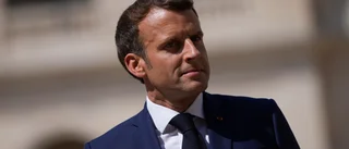 Macron i Tokyo för OS-invigningen