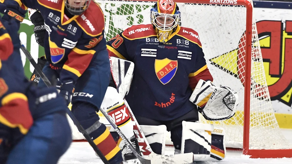 Djurgårdens målvakt Lovisa Berndtsson. Arkivbild.