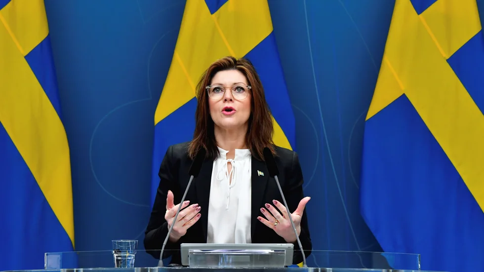 Arbetsmarknadsminister Eva Nordmark (S).