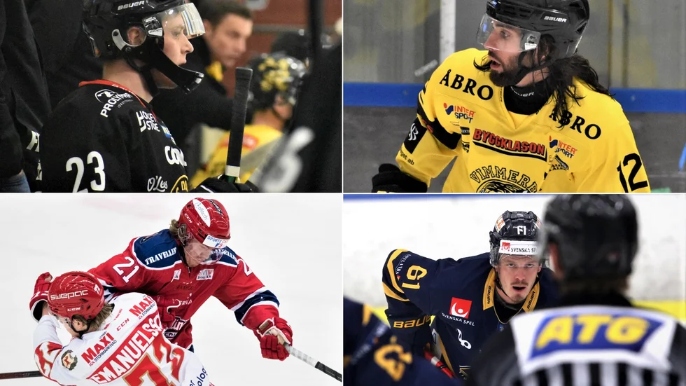 Karl Smedberg, Josh Brittain, Joakim Hälleström och Christian Olsson är alla topp 5 i utvisningsligan i den södra Allettan.