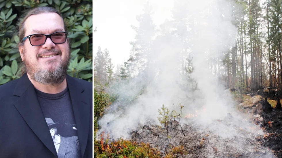 ”Risken för skogsbrand kan minska genom att välja rätt trädslag till lämplig mark, öka inslaget av lövskog och genom restriktioner för maskinkörning i skogen vid stark torka", skriver Nicklas Adamsson, gruppledare för Miljöpartiet i Katrineholm. 