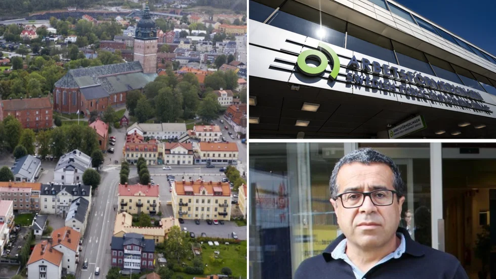 Sam Farsani är sektionschef på arbetsförmedlingen i Sörmland. Enligt arbetsförmedlingens siffror ökar antalet jobbsökande i Strängnäs för varje månad.