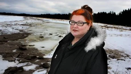Agneta Söderdahl. "Min önskedröm? Pastoratet ber mig ursäkt för vad de åsamkat mig personligen och i min yrkesroll. De ber också Fårö församling om ursäkt för vad de åsamkat enskilda medlemmar. Så många människor måste få tillbaka sitt förtroende. Inte bara för pastoratet och kyrkan här, utan för hela Svenska kyrkan." Foto: tobias wallström