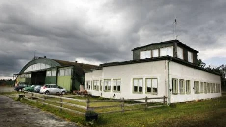Bunge flygfält. En kort resa från Stockholm, så landar man direkt på fältet vid Bunge och slipper bilresan mellan Visby och Fårösund.arkivFOTO: JOEL NILSSON