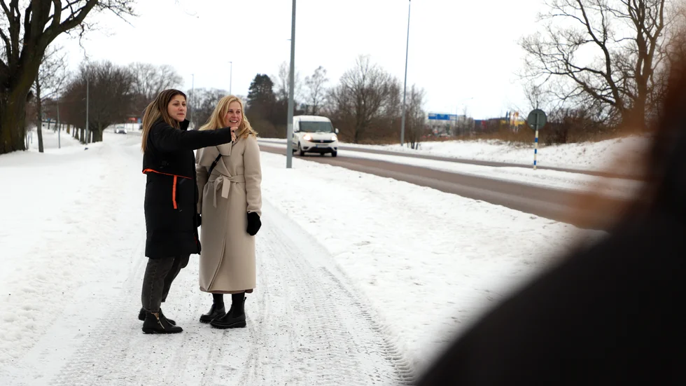 Oppositionspolitikerna och gruppledarna Maria Moraes (MP) och Cecilia Helber (LL) är kritiska till att planprogrammet för Skäggetorps rivs upp och är oroliga för att Nygårdsvägen, i framtiden, kan bli en del av Y-ring.