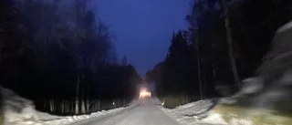 Besvärligt väglag trolig orsak bakom bilolycka utanför Arvidsjaur