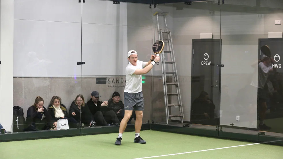 Under onsdagen startade Gotland Christmas igång för andra året, och det med rekord. Bland deltagarna fanns bland annat Filip Engström som tillhör Sverigeeliten i padel.