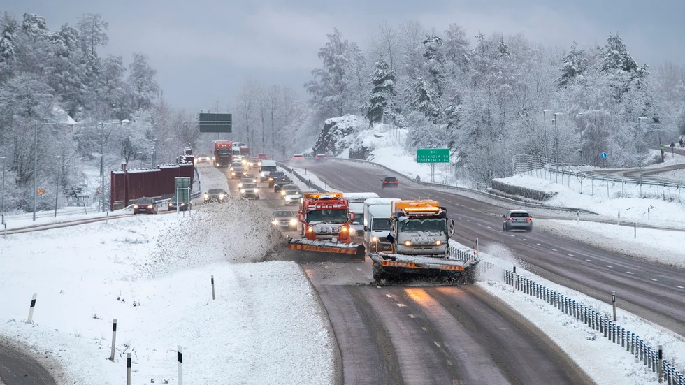 Risk för besvärligt väglag när ett nytt snöoväder drar in över östra Sörmland.