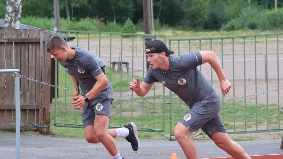 Vimmerby Hockey var på Ulveskog i Södra Vi för deras första tester.