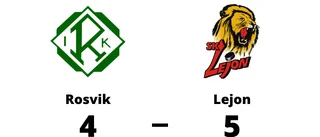 Lejon vann efter avgörande i tredje perioden