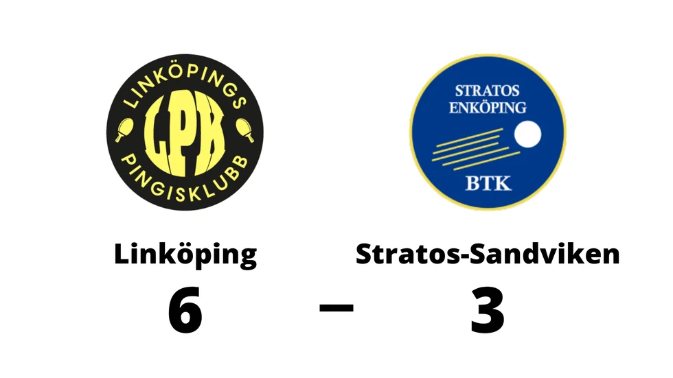 Linköpings PK vann mot Stratos-Sandvikens BTK