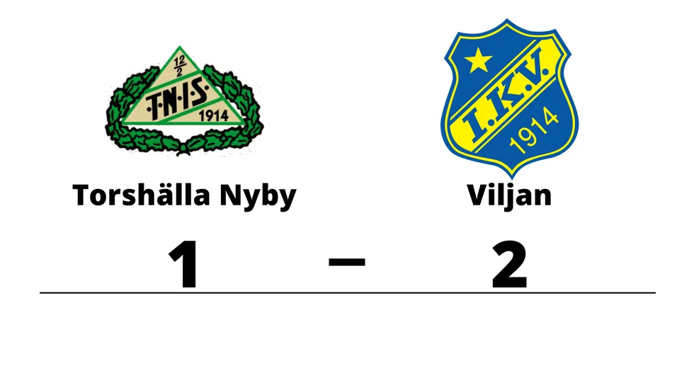 Torshälla Nyby IS förlorade mot IK Viljan Strängnäs