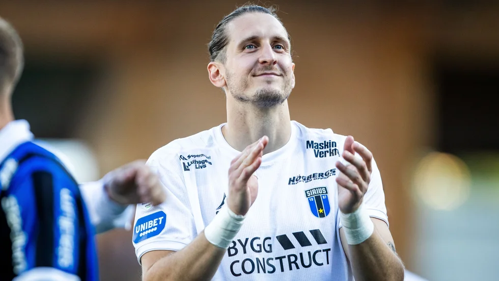 David Mitov Nilsson gjorde comeback mot Kalmar FF.